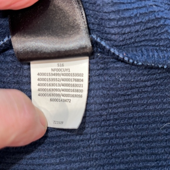 VINTAGE The North Face Apex Softshell Vest MEN'S MEDIUM Windwall Blue PERFECT - Picture 5 of 5